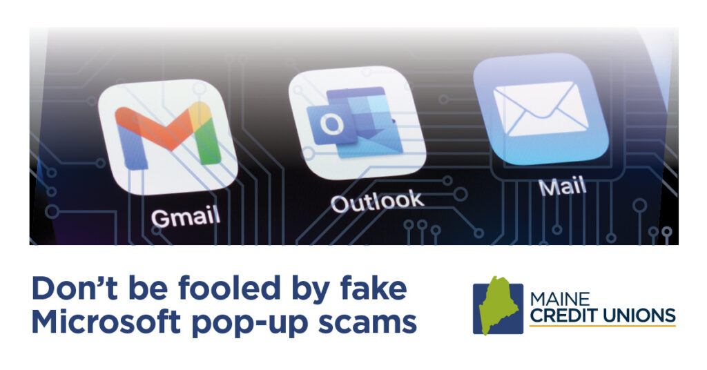 Fraud alert: Microsoft pop-up scams