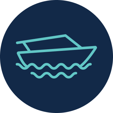 Recreational vehicle icon